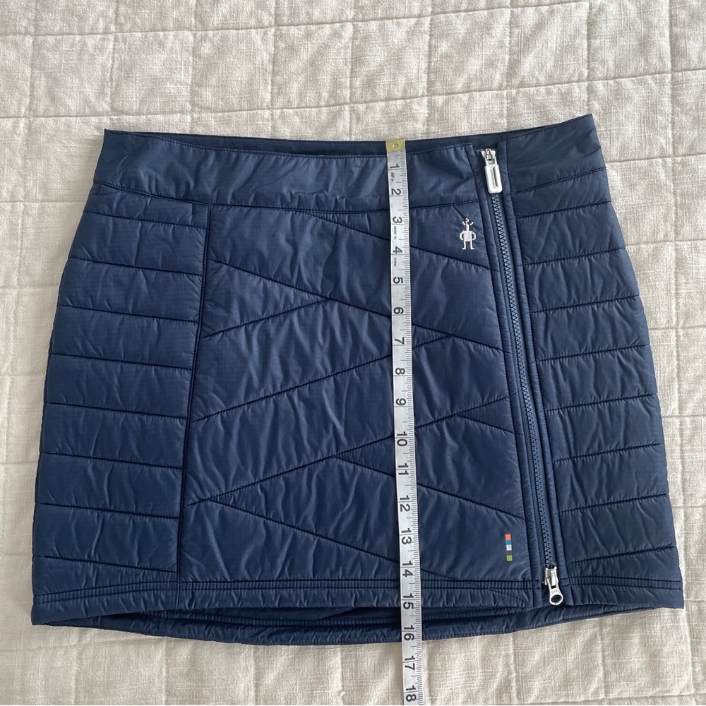 NWT Smartwool SmartLoft 120 Lightweight Wool Skirt Navy Size Medium - Picture 14 of 15
